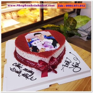 Bánh Sinh Nhật In Hình Ảnh - H478